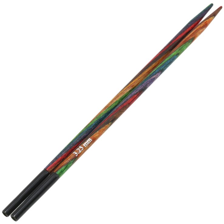 Lana Grossa Aghi intercambiabili Vario design-legno Multicolor mis. 3,25