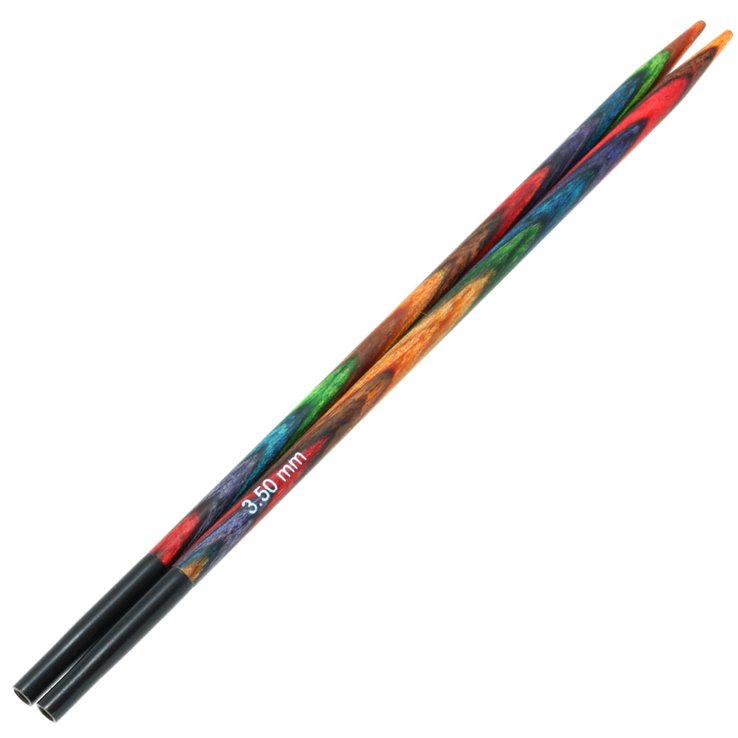 Lana Grossa Aghi intercambiabili Vario design-legno Multicolor mis. 3,5