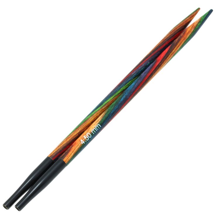 Lana Grossa Aghi intercambiabili Vario design-legno Multicolor mis. 4,5