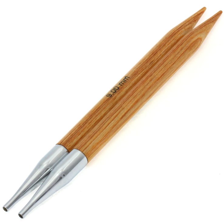 Lana Grossa Aghi intercambiabili Vario design-legno Natur mis. 9,0