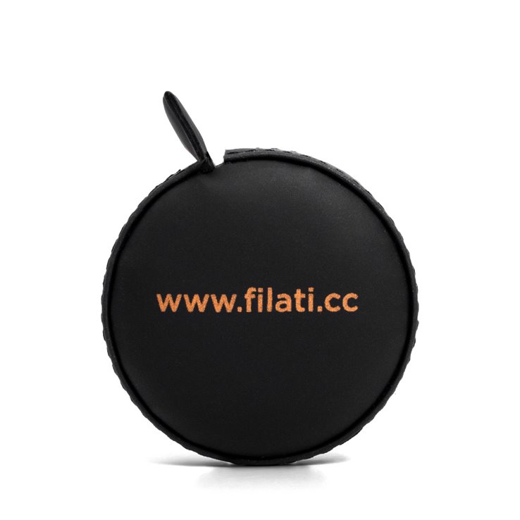 Lana Grossa Metro a nastro rotante nero FILATI