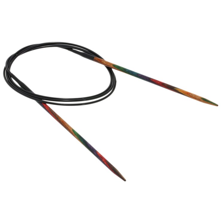 Lana Grossa Ago circolare da maglia design-legno Multicolor mis. 3,5/100cm