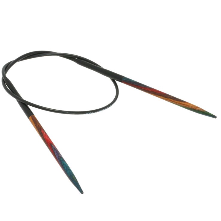 Lana Grossa Ago circolare da maglia design-legno Color mis. 4,0/40cm