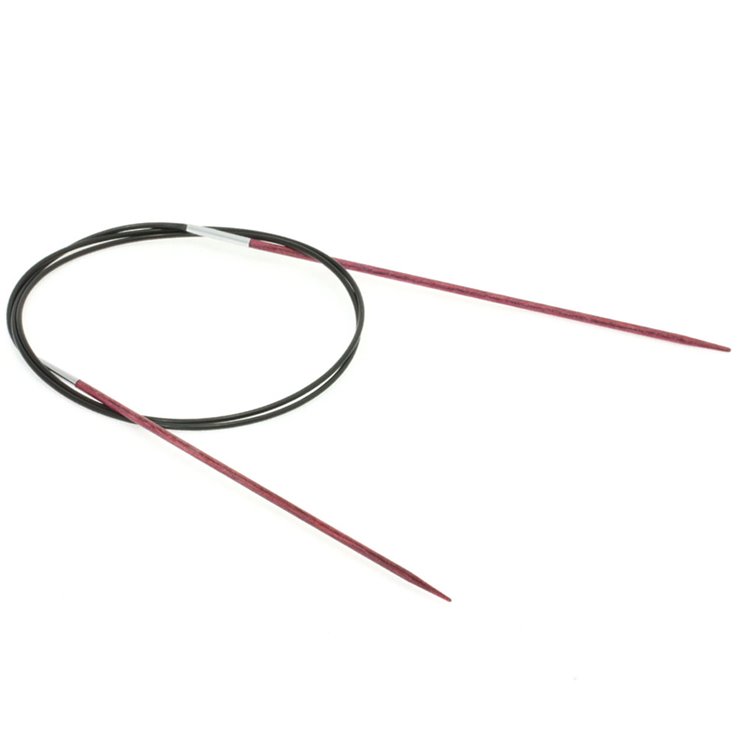 Lana Grossa Ago circolare da maglia design-legno Color mis. 2,0/80cm