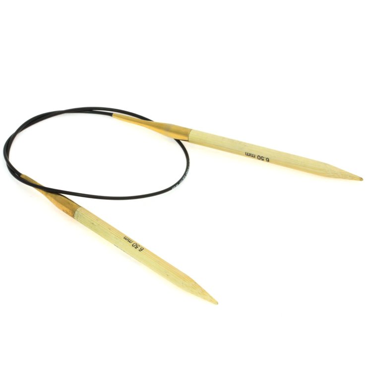 Lana Grossa Ago circolare da maglia bambù mis.  6,5/60cm