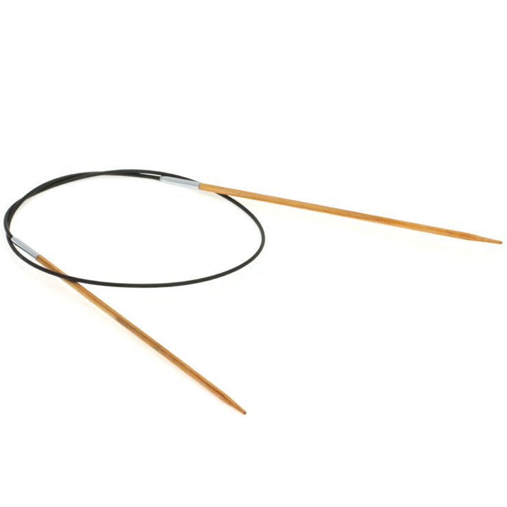 Lana Grossa Ago circolare da maglia design-legno Natur mis. 2,5/60cm