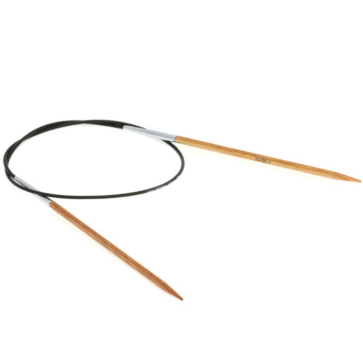 Lana Grossa Ago circolare da maglia design-legno Natur mis. 3,5/60cm