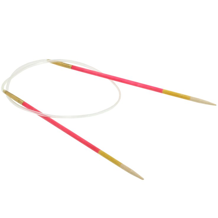 Lana Grossa Ago circolare da maglia Ayurveda mis.  3,5/60cm