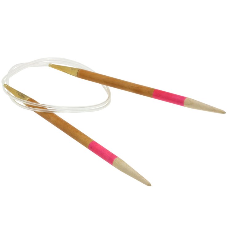 Lana Grossa Ago circolare da maglia Ayurveda mis.  7,0/80cm