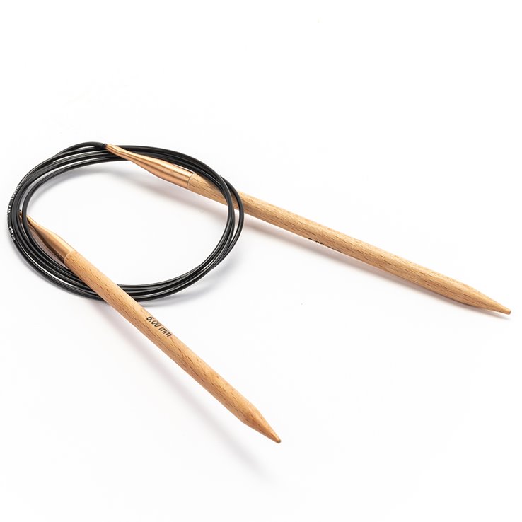 Lana Grossa Ago circolare da maglia faggio (Tanja Steinbach Edition) mis. 6,0/120cm