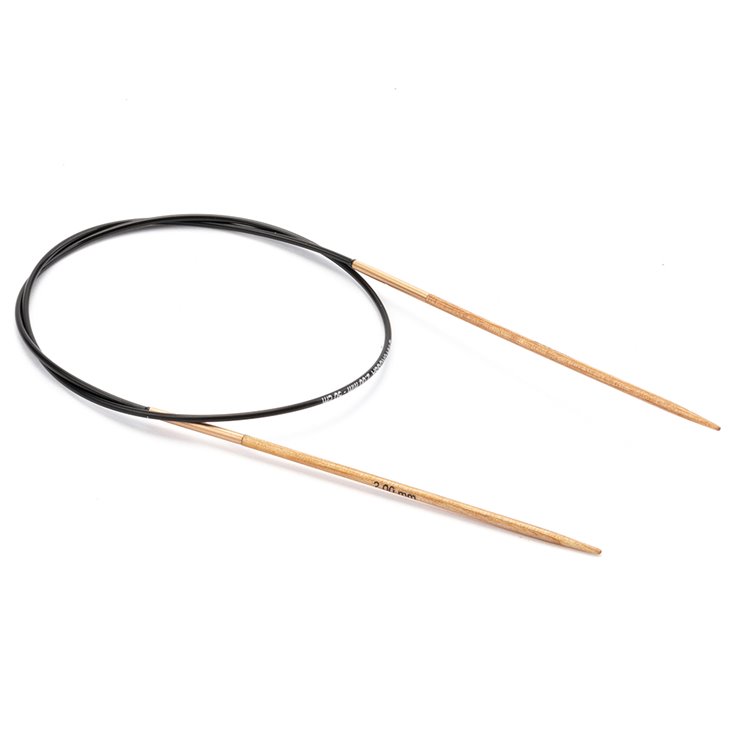 Lana Grossa Ago circolare da maglia faggio (Tanja Steinbach Edition) mis. 2,0/50cm