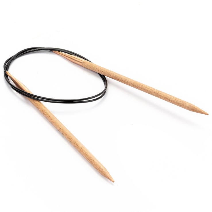 Lana Grossa Ago circolare da maglia faggio (Tanja Steinbach Edition) mis. 5,5/80cm