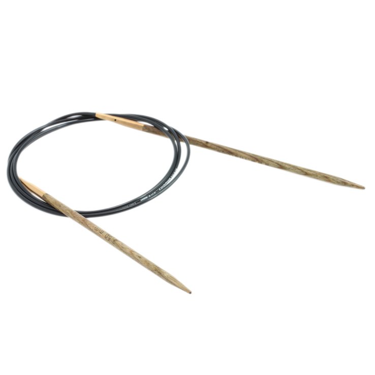 Lana Grossa Ago circolare da maglia design-legno Signal mis. 3,5/100cm