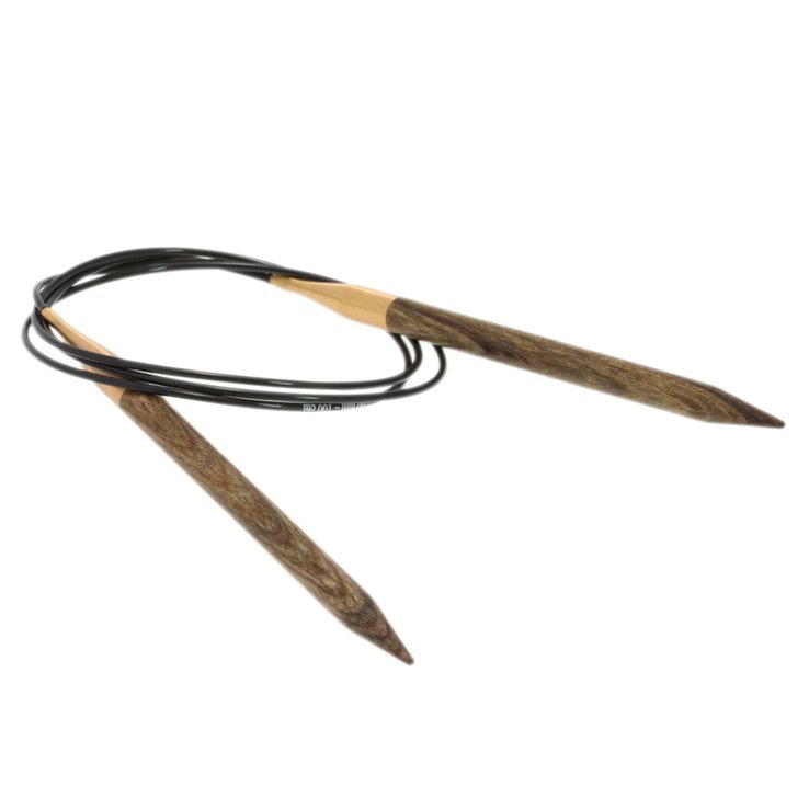 Lana Grossa Aiguille circulaire design en bois Signal N° 7/100cm