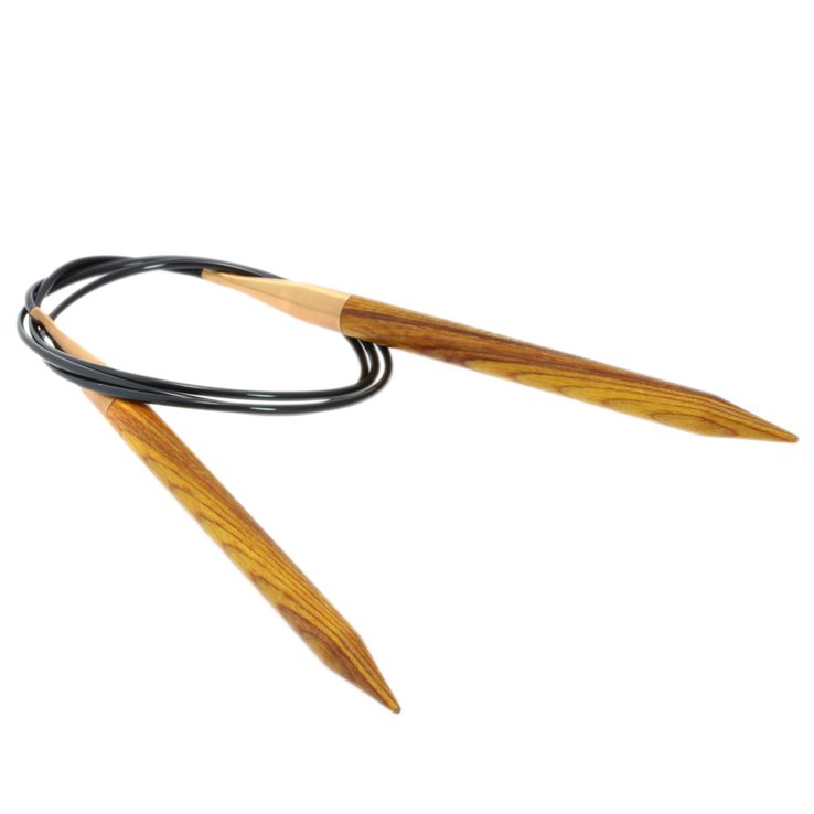 Lana Grossa Ago circolare da maglia design-legno Signal mis. 9,0/100cm