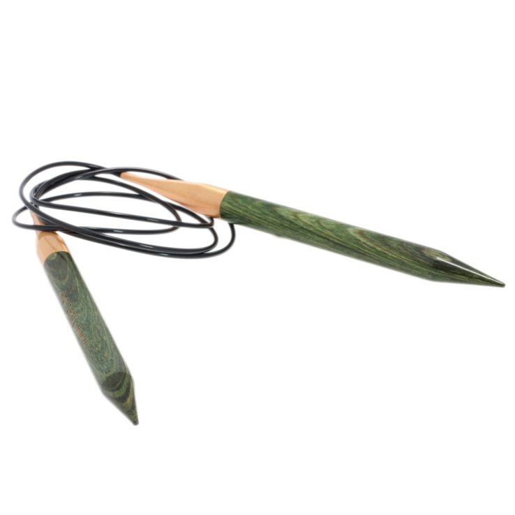 Lana Grossa Aiguille circulaire design en bois Signal N° 12/120cm