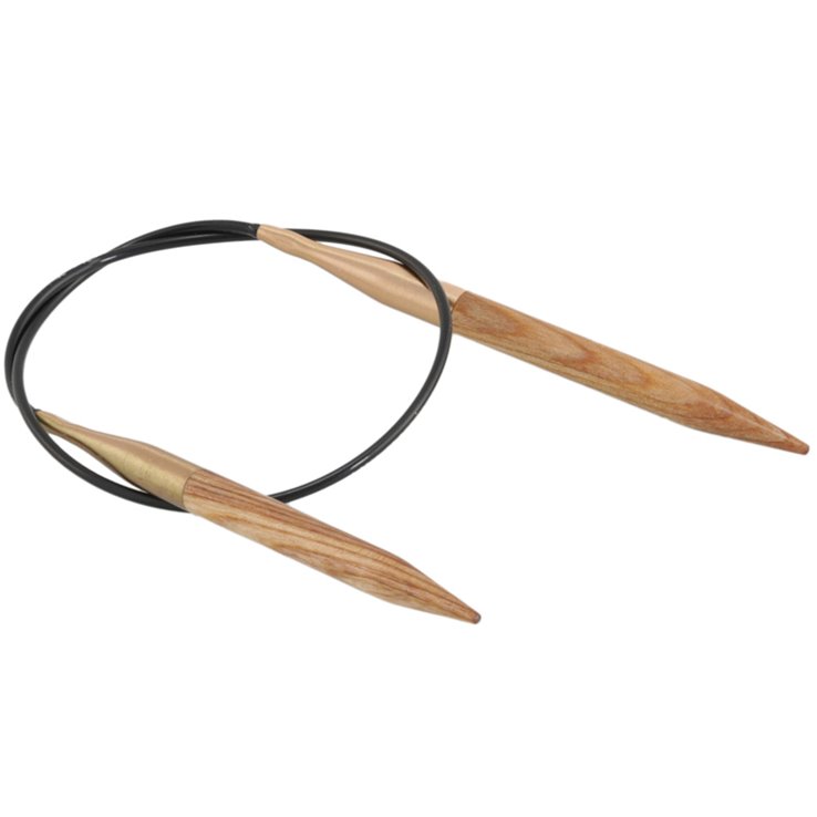 Lana Grossa Ago circolare da maglia design-legno Signal mis, 6,0/40cm