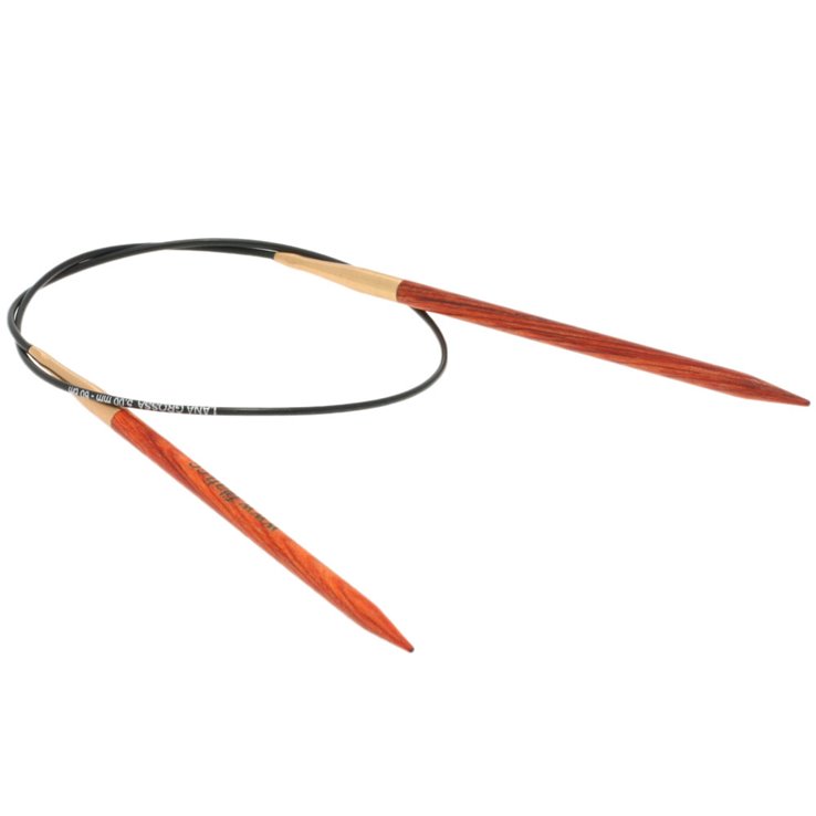 Lana Grossa Ago circolare da maglia design-legno Signal mis. 5,0/60cm