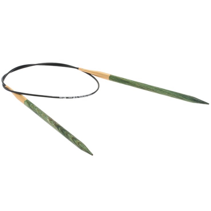 Lana Grossa Ago circolare da maglia design-legno Signal mis. 5,5/60cm