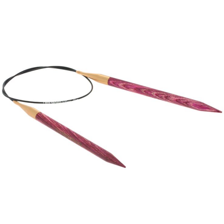 Lana Grossa Ago circolare da maglia design-legno Signal mis. 8,0/60cm