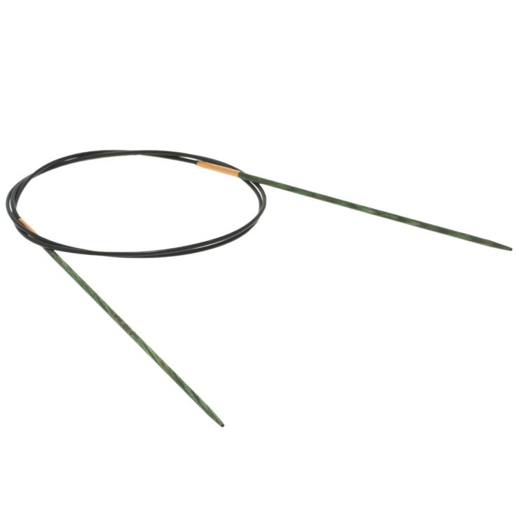 Lana Grossa Ago circolare da maglia design-legno Signal mis. 2,0/80cm
