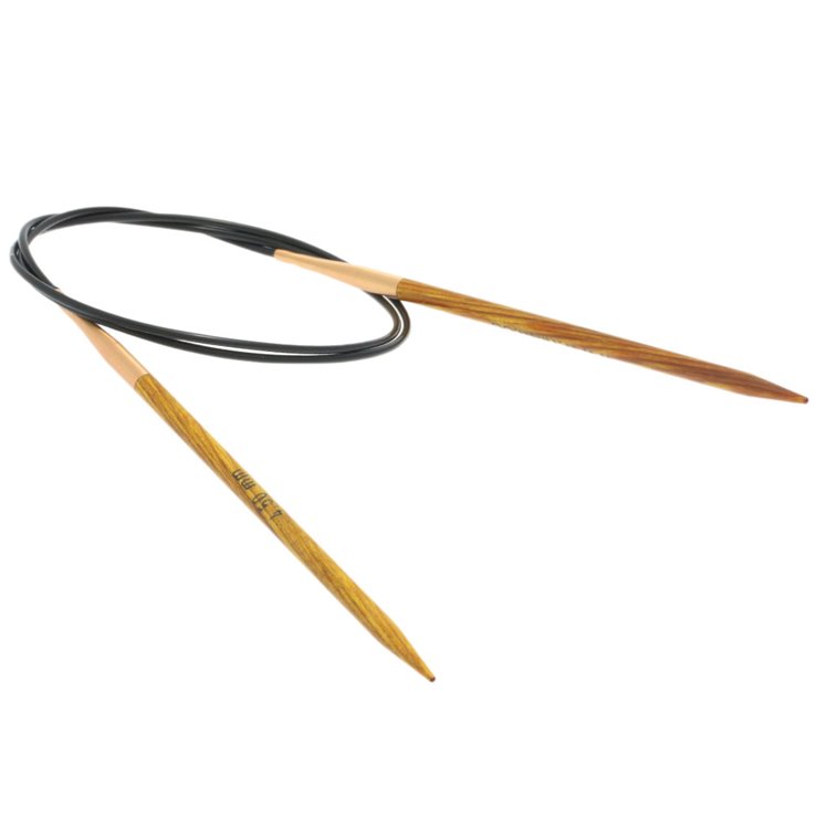 Lana Grossa Ago circolare da maglia design-legno Signal mis. 4,5/80cm