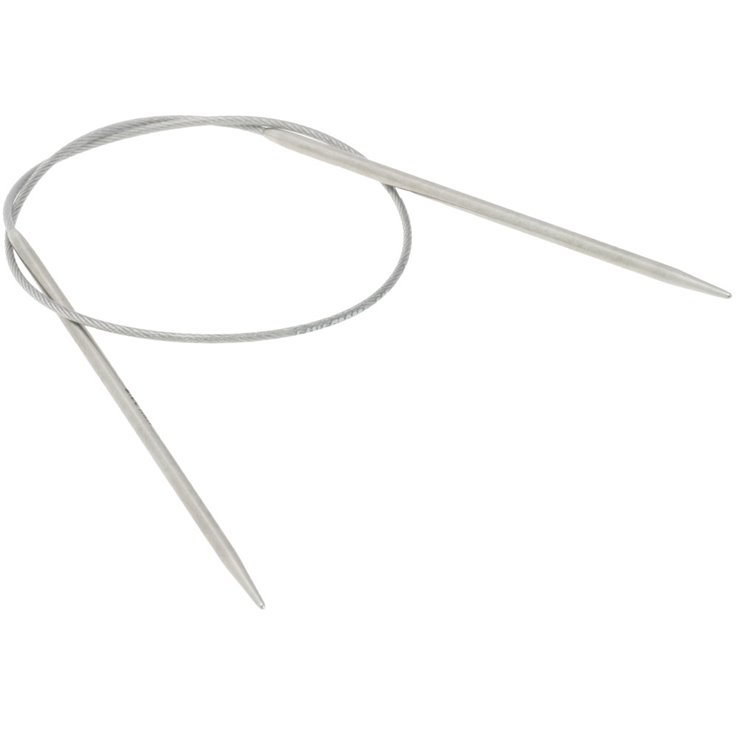 Lana Grossa Ago circolare da maglia acciaio inossidabile mis. 2,5/40cm