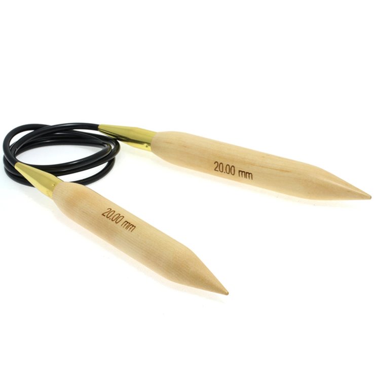 Lana Grossa Ago circulare Jumbo mis.20,0/100cm