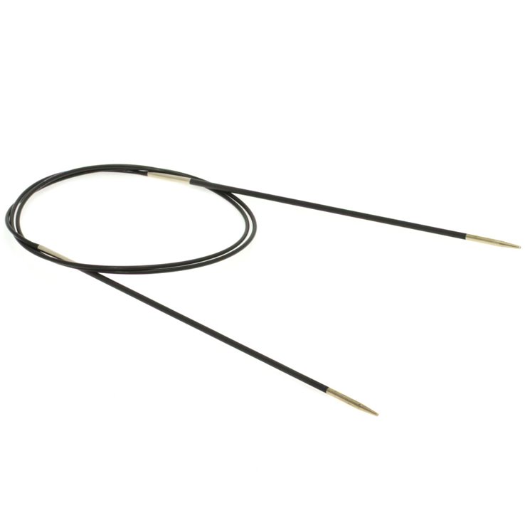 Lana Grossa Ago circolare da maglia karbon mis. 2,0/80cm