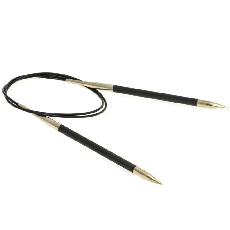 Lana Grossa Ago circolare da maglia karbon mis. 5,5/80cm