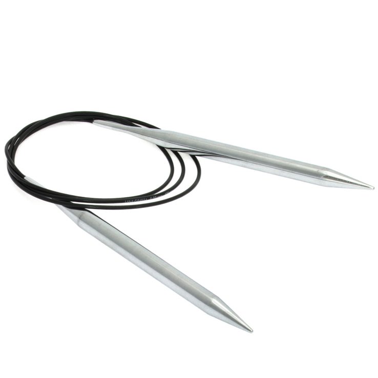 Lana Grossa Ago circolare da maglia ottone mis. 8,0/100cm