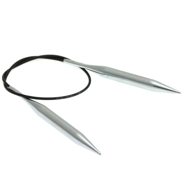 Lana Grossa Ago circolare da maglia ottone mis. 7,5/40cm