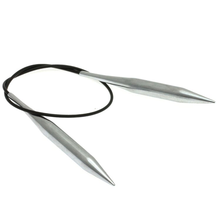 Lana Grossa Ago circolare da maglia ottone mis. 8,0/40cm