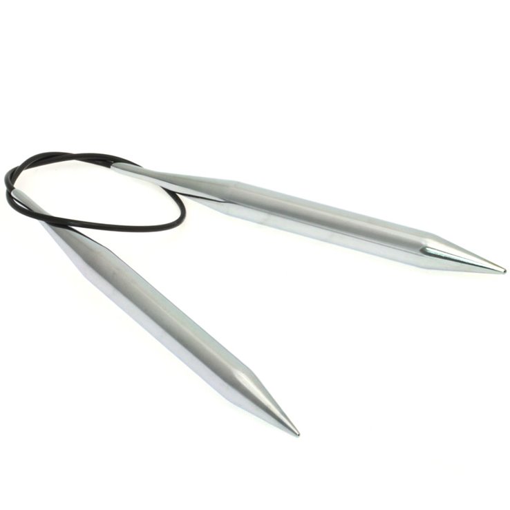 Lana Grossa Ago circolare da maglia ottone mis.12,0/50cm