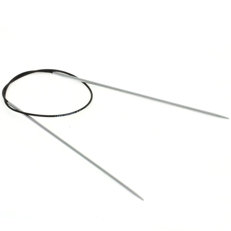 Lana Grossa Ago circolare da maglia ottone mis.  2,0/50cm