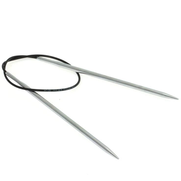 Lana Grossa Ago circolare da maglia ottone mis.  4,0/50cm