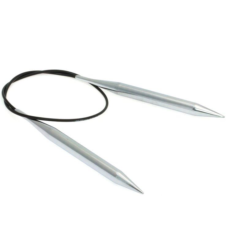 Lana Grossa Ago circolare da maglia ottone mis.10,0/60cm