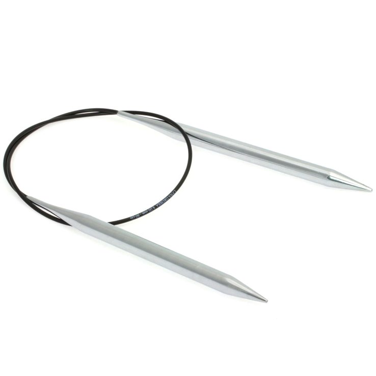 Lana Grossa Ago circolare da maglia ottone mis.  8,0/60cm