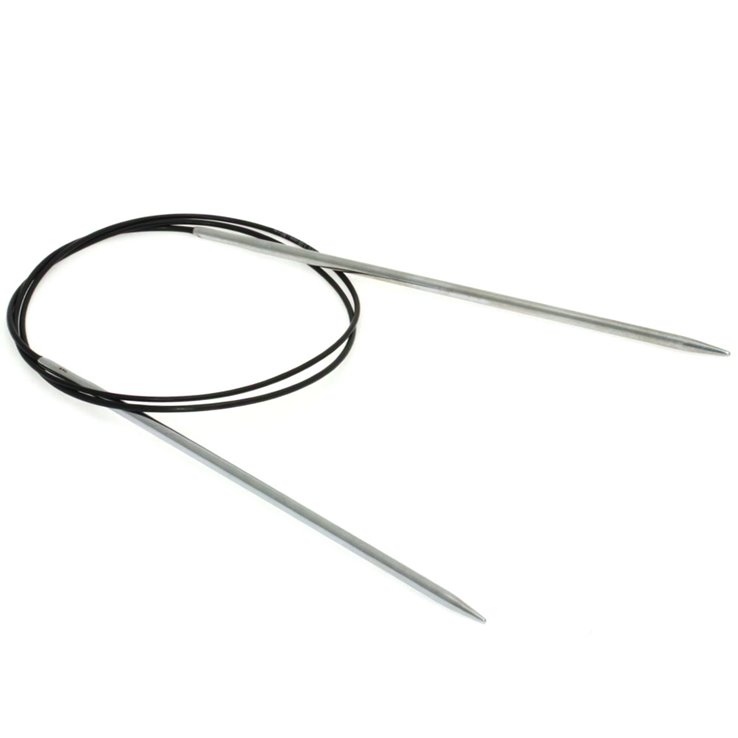 Lana Grossa Ago circolare da maglia ottone mis.  3,0/80cm